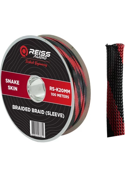 Reıss Audıo RS-K20MM Kablo Toplama Çorabı 20MM 100MT