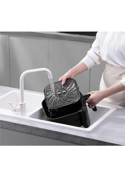 MAF08 Air Fryer 6 Lt Yağsız Fritöz+Dijital Mutfak Tartısı Hediye