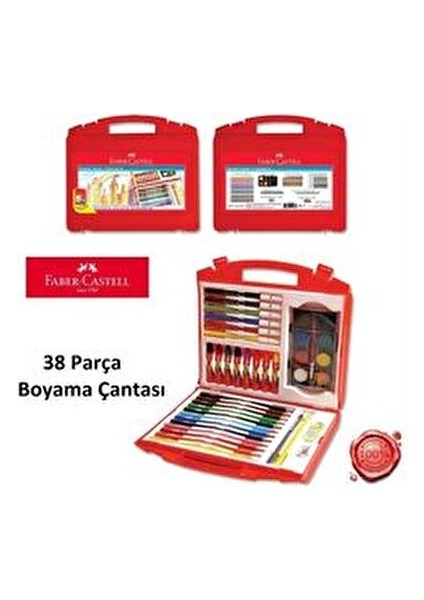 Boyama Seti 12 Kuru Boya 8 Sulu Boya 6 Keçeli Kalem Çocuklar İçin Taşınabilir Çanta indirimleri