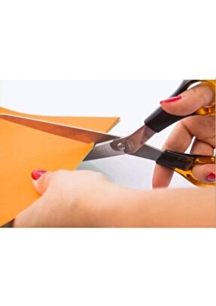 Makas Akrilik Saplı 18 Cm Ergonomik Tasarım Paslanmaz Çelik 1 Adet Kahverengi fırsatları