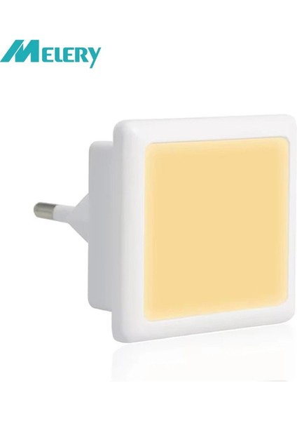 LED Gece Işık Alacakaranlık Sensörü 0.3W Sıcak Beyaz 3000K 40LM Eu Fiş Soket Lambası 230V Çocuk Başucu Masa Ev Merdivenleri Aislecolor Aislecolor: Gece Işığı x 1pcs/fiş Türü: Ab (Yurt Dışından)