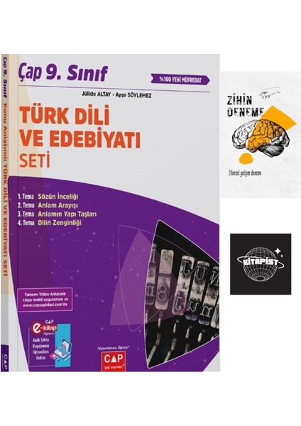 9. Sınıf Türk Dili ve Edebiyatı SETI+ZIHINDENEME-KD749