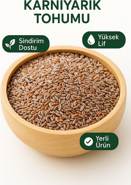Karnıyarık Otu | Karnıyarık Otu Tohumu 250 gr | Sindirime Destek | Psyllıum modelleri