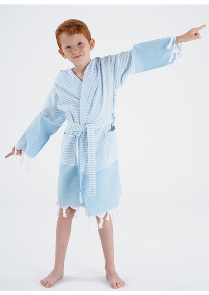 Hürrem Peştemal Çocuk Bornozu