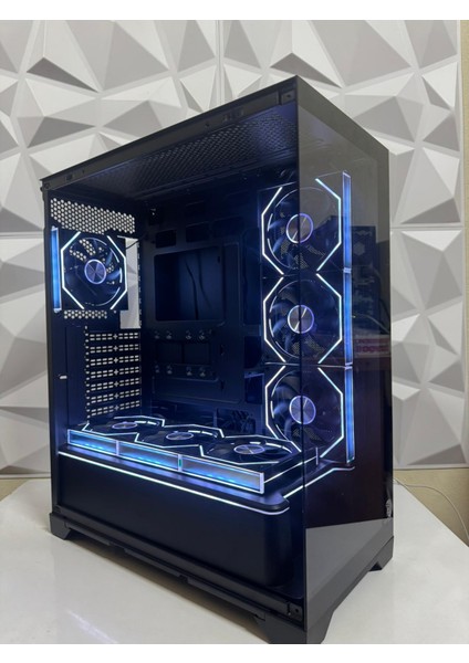 Artıst 7x Argb Kumandalı Fan USB 3.0 Atx Gaming Bilgisayar kasası siyah