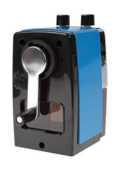 Metal Masa Kalemtraşı 8 mm Kalemler İçin Mavi Renkli Kullanışlı Tasarım modelleri