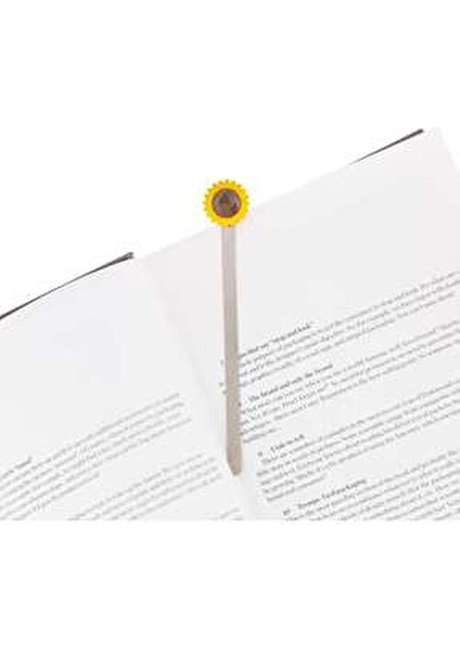 Papatya Kitap Ayracı Sarı Renk 2,0 x 0,7 x 13,0 cm Kitap Severler İçin fırsatları