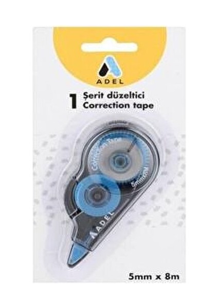 Düzeltici Şerit 5mm x 8m Hızlı ve Temiz Düzeltme İşlemi İçin Sarf Malzemesi indirimleri