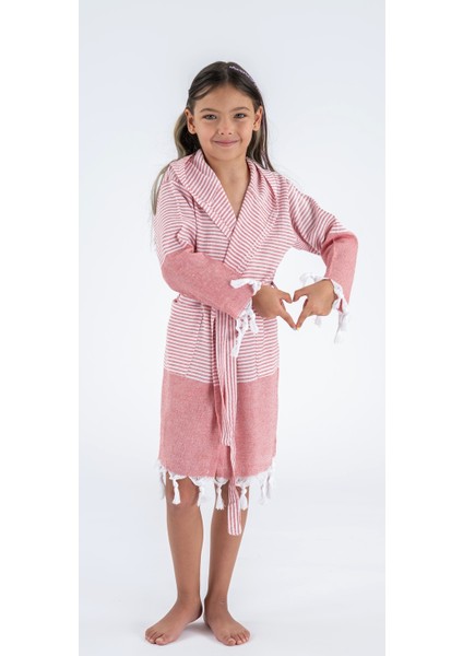 Hürrem Peştemal Çocuk Bornozu