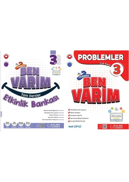 Palme 3. Sınıf Tüm Dersler Etkinlikli Soru Bankası & Problemler (Çek Kopar)