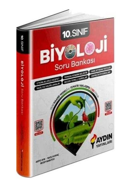 Aydın 2026 10. Sınıf Biyoloji Soru Bankası fiyatları