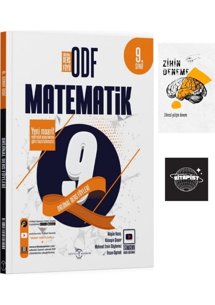 Orijinal Yayınları 9. Sınıf Matematik Odf Orijinal Ders FÖYLERI+ZIHINDENEME-KD170