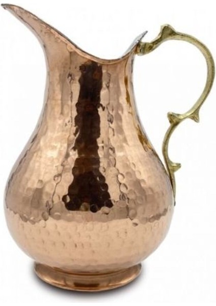 Sürahi Büyük Boy Bakır El Dövmesi Kırmızı