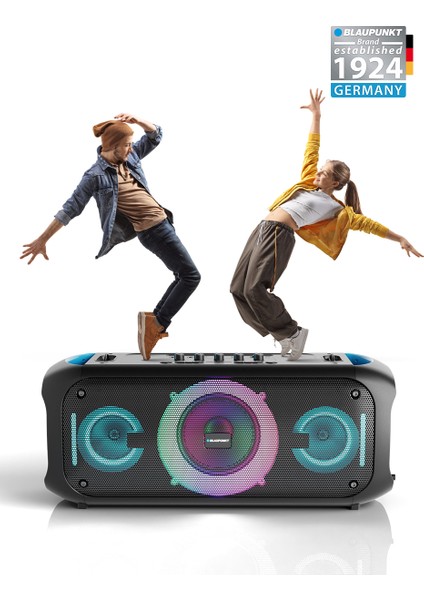 PL700 Mikrofonlu Uzaktan Kumandalı Kablosuz Bluetooth Speaker Hoparlör 70W Siyah(Blaupunkt Türkiye Garantili) indirimleri