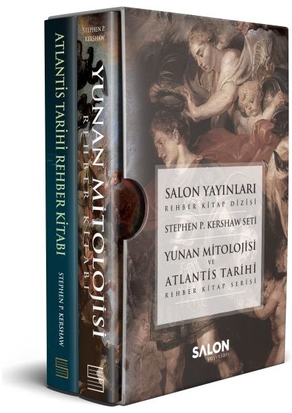 Stephen P. Kershaw Seti (Yunan Mitolojisi ve Atlantis Tarihi Rehber - 2 Kitap)