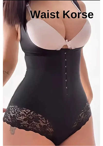 Sweet Saun Fajas Kum Saati Görünümlü Dandel Detaylı Toparlayıcı Lazer Kesim Zıbın Korse fiyatları