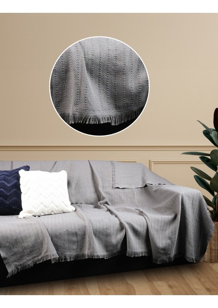 Cindy Pamuklu 170 x 210 cm Koltuk Örtüsü