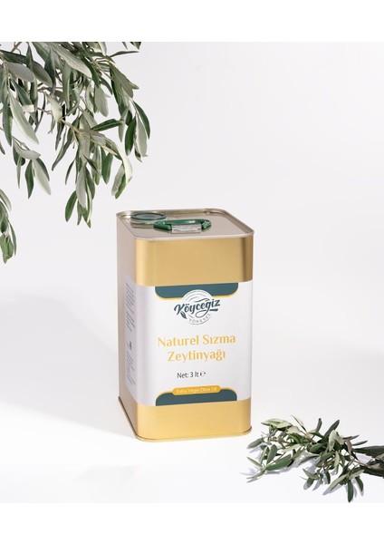 Sızma Zeytinyağı 3 lt Teneke