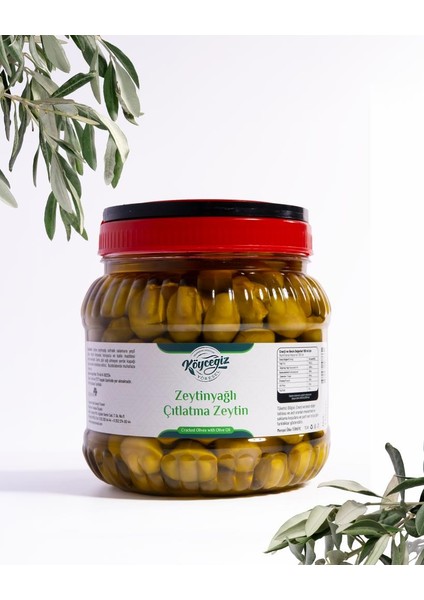 Kb Köyceğiz Yöresel Ekincik Çıtlatma Zeytin 1400 G