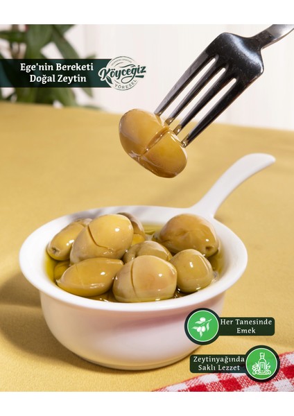 Kb Köyceğiz Yöresel Ekincik Çıtlatma Zeytin 1400 G fiyatları