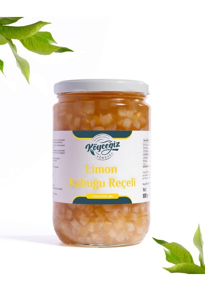 Limon Kabuğu Reçeli 800 gr Cam Kavanoz modelleri