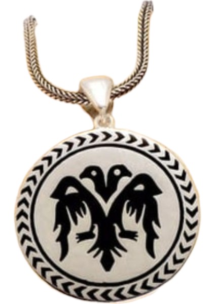 Çelik Baskılı Erkek Kolye