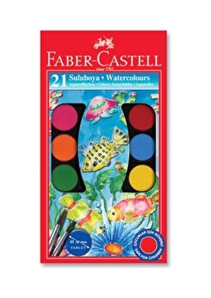 Sulu Boya Seti 21 Renk Çocuklar İçin Güvenli Kullanım 21 Parça fiyatları