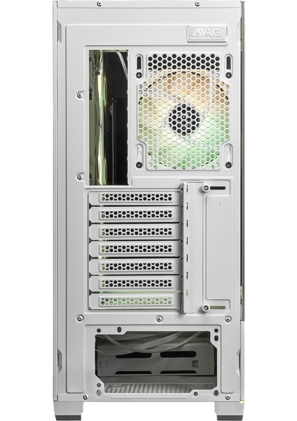 Msı Mag Pano 110R Pz Whıte Temperli Cam 3X120MM 1X120MM Argb Fan Atx Beyaz Panoramik Gaming Bilgisayar Kasası modelleri