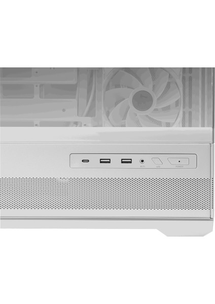 Msı Mag Pano 110R Pz Whıte Temperli Cam 3X120MM 1X120MM Argb Fan Atx Beyaz Panoramik Gaming Bilgisayar Kasası indirimleri