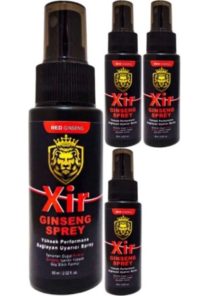 Xir KOD:ASLG360 60 ml Erkeğe Özel 4 Adet Karışım 3xeffect Sprey
