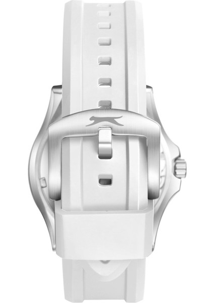 SL.09.2531.1.01 Silikon Kordon Çelik Kasa 10 Atm Suya Dayanıklı Beyaz Renk Erkek Kol Saati modelleri