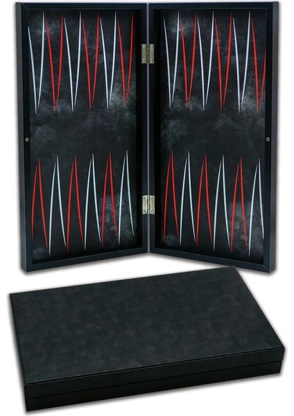 Klasik Deri Royal Black Tavla