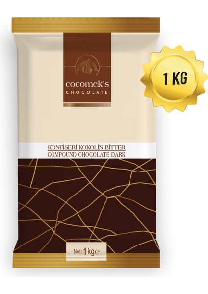 Bitter Konfiseri Çikolata Kokolin 1 KG
