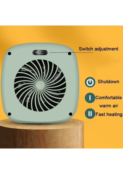 Ev Masaüstü Mini Taşınabilir Ptc Isıtıcı Ab Tak Yeşil (Yurt Dışından) modelleri
