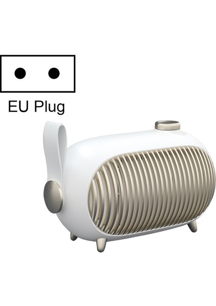 N301 Ofis Masası Sessiz Sıcak Hava Isıtıcı Ab Fiş Beyaz (Yurt Dışından)