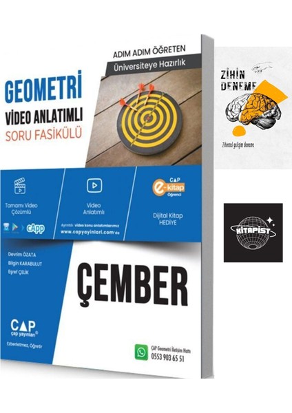 Üniversiteye Hazırlık Geometri ÇEMBER+ZIHINDENEME-KD555