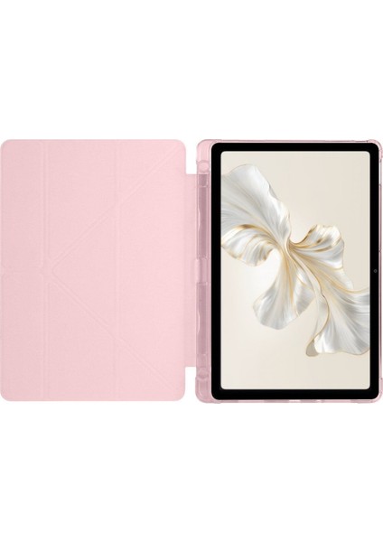 Honor Pad 9 12.1 Inch Tablet Uyumlu Kılıf Katlanır Kalemlikli Standlı Uyku Modlu Akıllı Kapak fiyatları