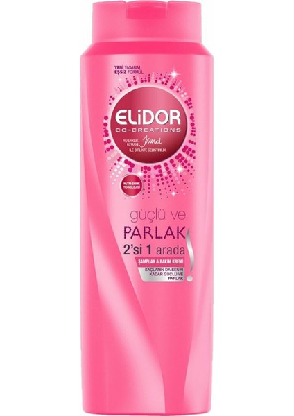 Şampuan 400ML 2-1 Güçlü ve Parlak X2 Adet
