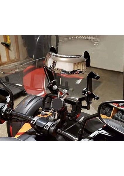 Motosiklet Ayna Bisiklet Kör Nokta 180 Derece Geniş Açı Ayna-Montajlıdır fırsatları