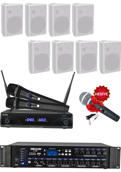 Drt-5 Sütun Hoparlör Mağaza Dükkan Kafe Seslendirme ve Okul Anons Sistemi fiyatları