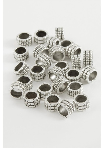 Wizard Noktalı Tesbih Ara Aparatı 50 Gram-Gümüş Rengi