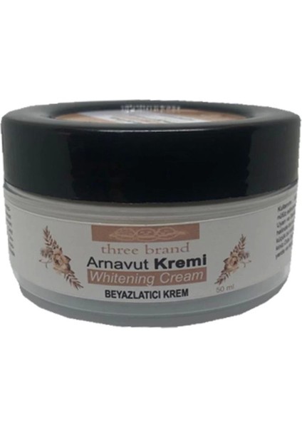 Three Brand Whitens Cream Cilt Tonu Beyazlatıcı Renk Açıcı Arnavut Kremi 50ML