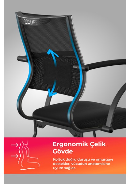 Metta Sit Air Misafir-Bekleme Koltuğu (10 Yıl Garantili)