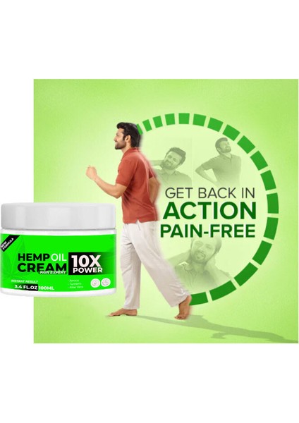 Louise Beauty Hempoil Cream 10X Pain Expert Yoğun Ağrılarınızı Için Bakım Kremi 100 ml x 2 Adet fiyatları