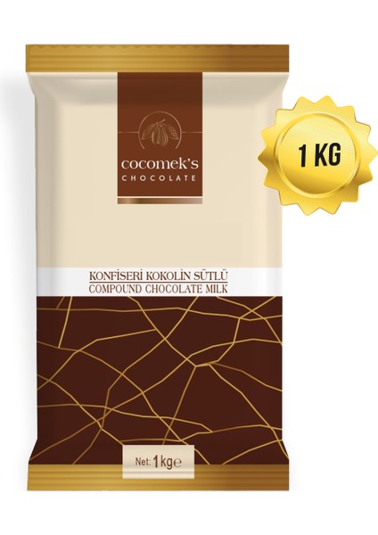 Sütlü Konfiseri Çikolata Kokolin 1 KG