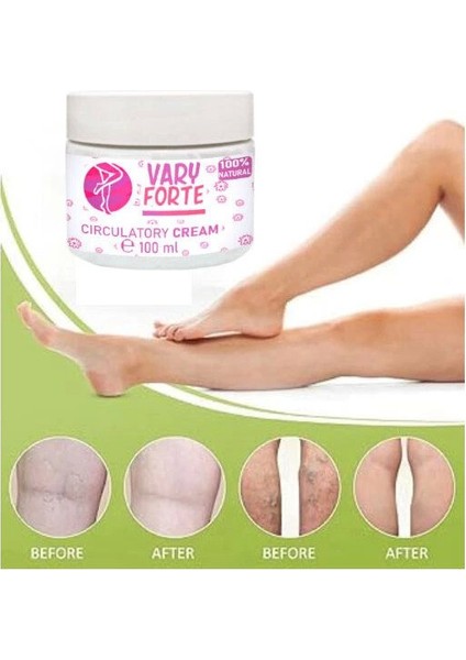 Vary Forte Varislerinize Karşı Rahatlatmaya Bakım ve Masaj Kremi 100 ml x 2 Adet fiyatları
