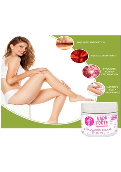 Vary Forte Varislerinize Karşı Rahatlatmaya Bakım ve Masaj Kremi 100 ml x 2 Adet modelleri