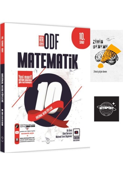 Orijinal Yayınları 10. Sınıf Matematik Odf Orijinal Ders FÖYLERI+ZIHINDENEME-KD306