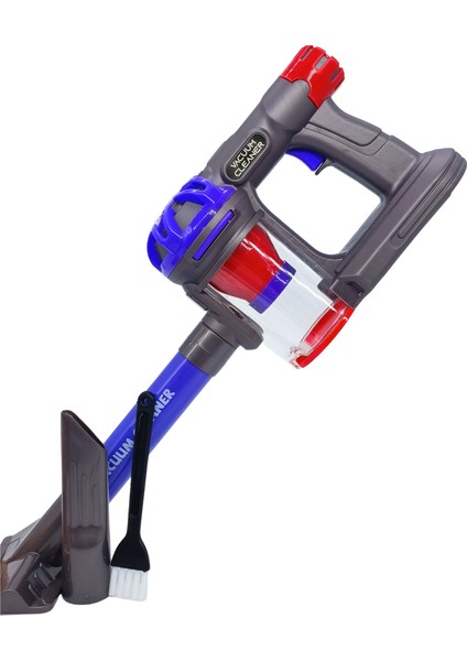 Şarjlı Dikey Süpürge | Mini Elektrikli Temizlik Oyuncağı | Evcilik & Temizlik Seti 096-15 fırsatları