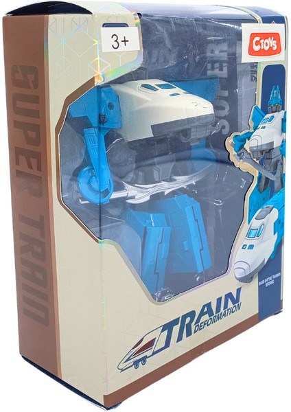 Trene Dönüşebilen Oyuncak Robot CTOY-FB141 modelleri